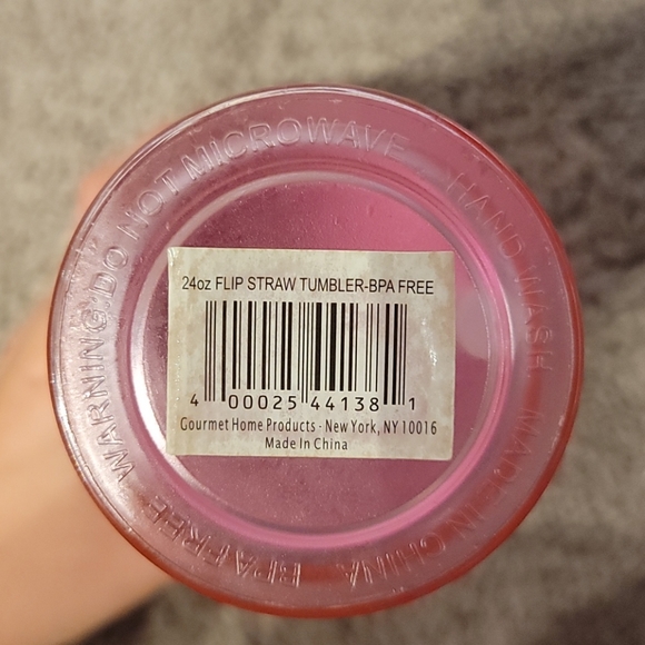 Breast Cancer Awareness Flip Straw Tumbler - Picture 6 of 12